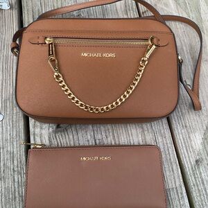 Michael Kors purse and wallet